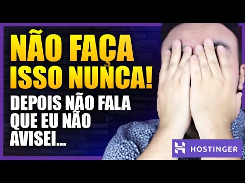 HOSTINGER EMAIL: Eu pensaria 2x antes de...