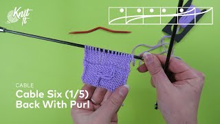 Cable | Cable Six (1/5) Back with Purl