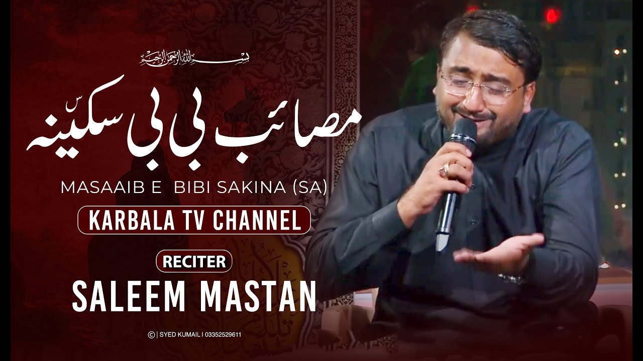 Noha Bibi Sakina SA 2024 | Roodade Bibi Sakina SA | Saleem Mastan | Imam Hussain TV | Nohay 2024