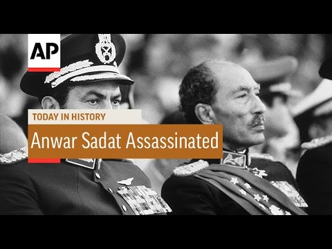 Anwar Sadat Assassinated   1981  Today in History  6 Oct 16