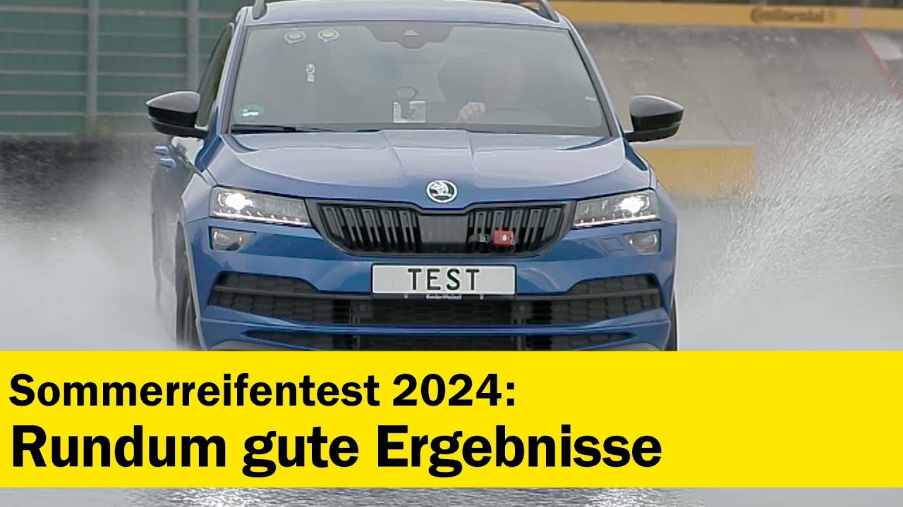 Sommerreifentest 2024 - 16 Reifen im Test | ÖAMTC