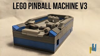 Lego Pinball Machine V3 + Tutorial