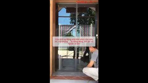 VINALOCK lắp đặt cửa kính tự động mắt thần tại Long Biên, Hà Nội