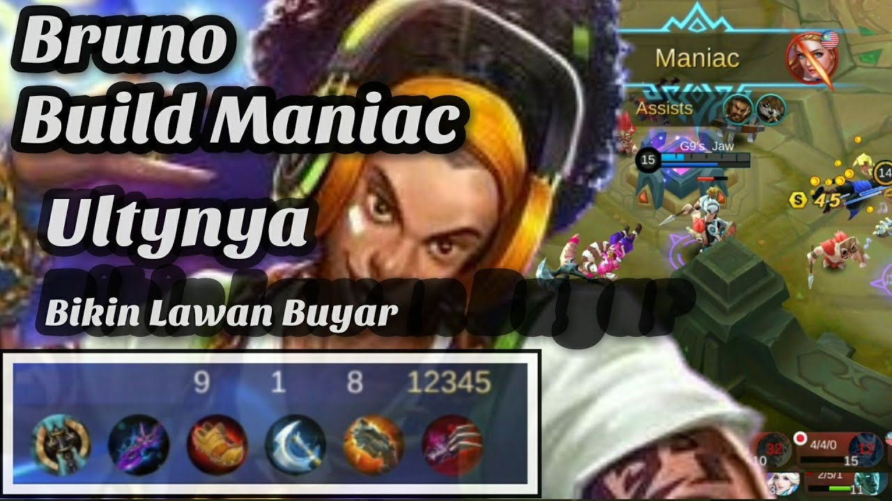 Bruno - Maniac Savage Build Sakitnya minta ampun