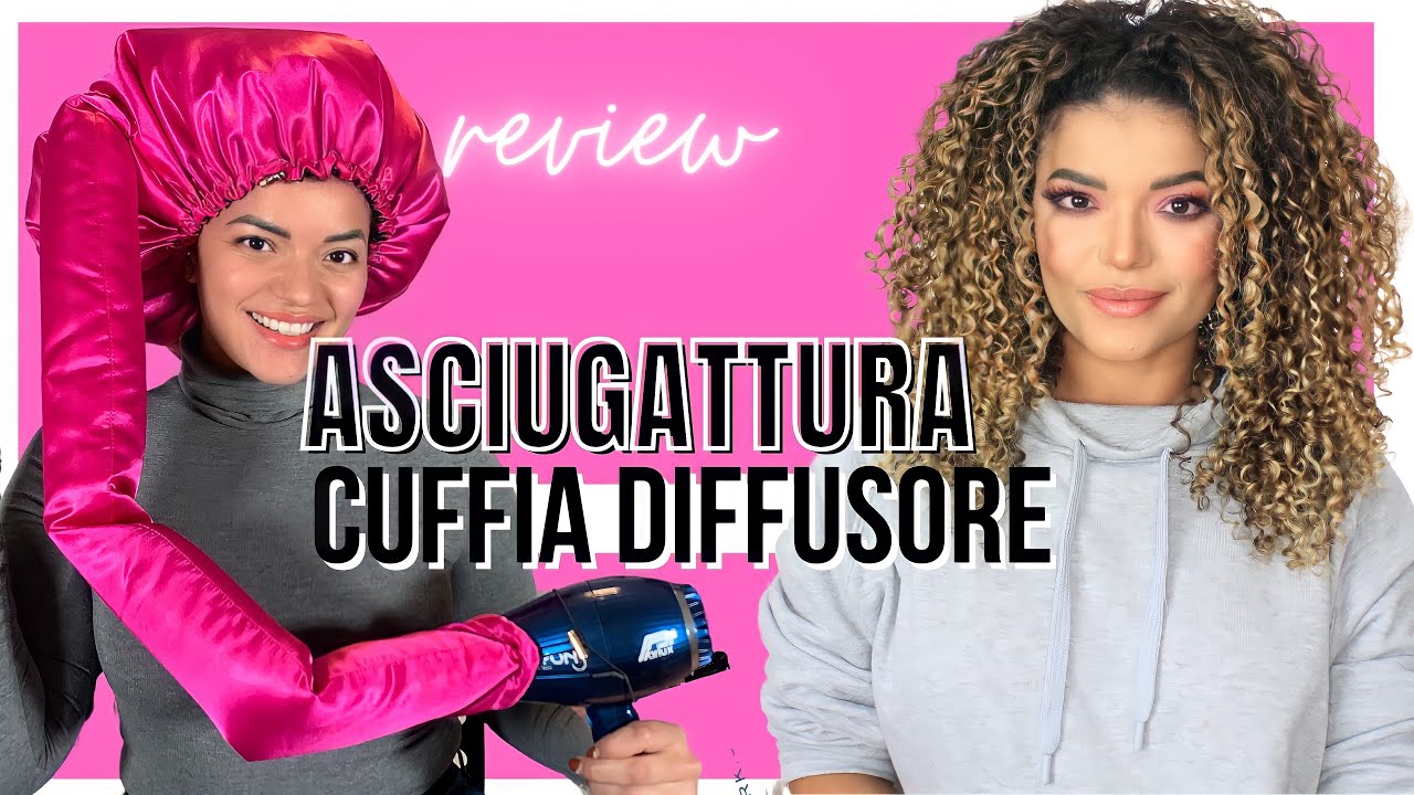 CUFFIA DIFFUSORE ASCIUGA I CAPELLI SENZA USARE LE MANI 