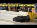 DIY Countertop - Concrete