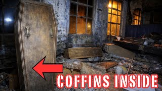 ABANDONED Coffin Makers Workshop - THEY LEFT COFFINS BEHIND!