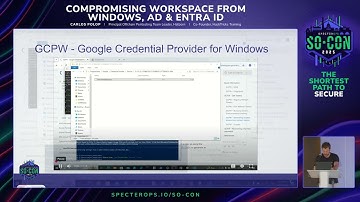 Compromising Workspace from Windows, AD & EntraID | SO-CON 2025