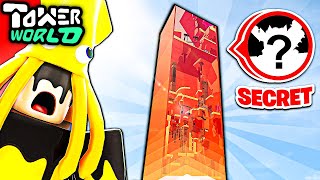 I UNLOCKED A COOL SECRET in this ROBLOX OBBY | Tower World