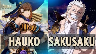 GBVSR:🔥Hauko (Beatrix) Vs Sakusaku (Soriz)🔥| High Level Gameplay.