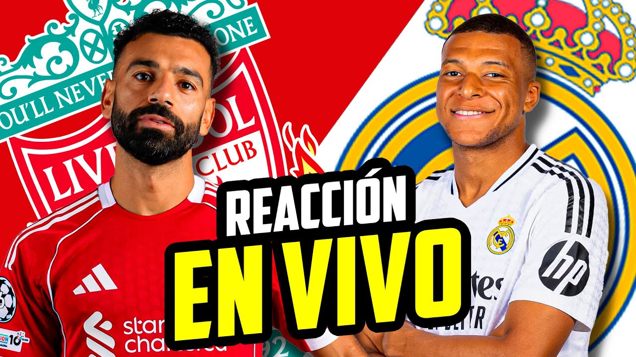 🔴 LIVERPOOL vs REAL MADRID | Champions League - Fecha 4 | Reacción EN VIVO