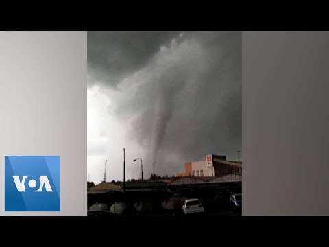 Rare Tornado Hits Czech Republic