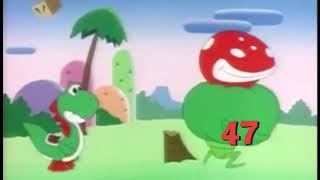 Super Mario World (1991) (TV Show) Carnage Count (Super Mario’s 35th Anniversary Special)