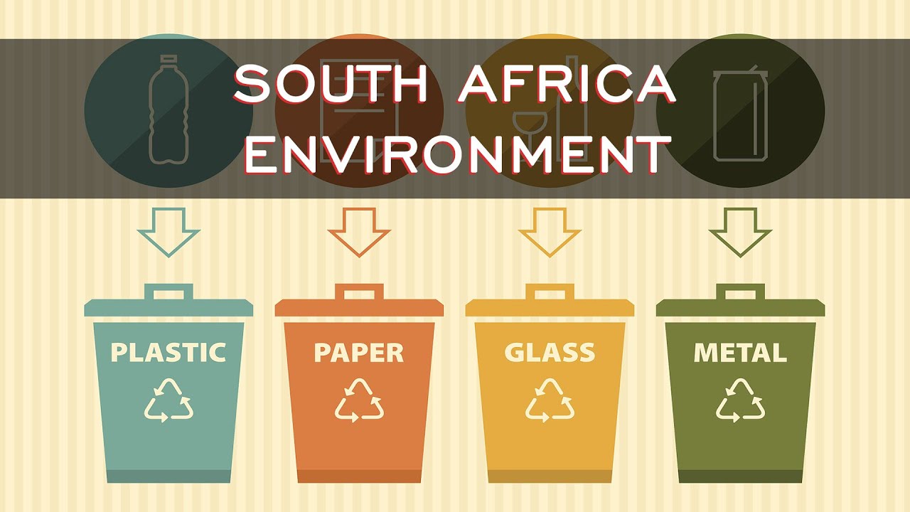 Only 10 of waste has been usually recycled in South Africa, but here