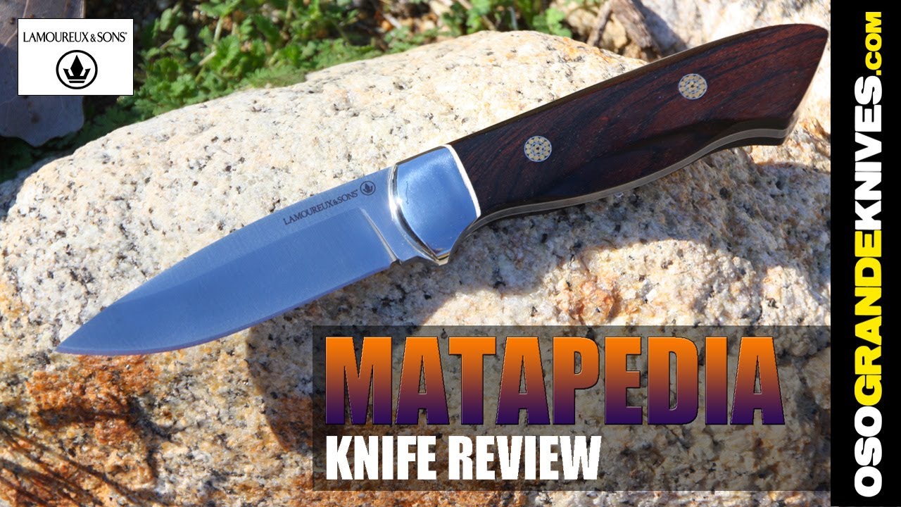 Lamoureux and Sons Matapedia Big Game Hunting Knife Review