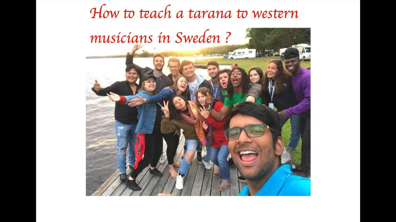 How to teach Indian music || In Sweden || Mohit Dobhal