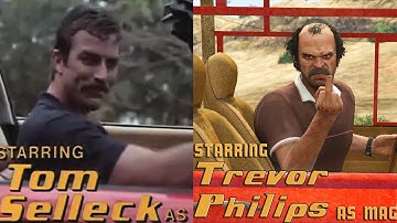 Magnum, P.I. starring Trevor Philips Side by Side Comparison