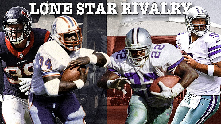 Lone Star Rivalry: The Epic Tale of Dallas vs. Houston | NFL Throwback