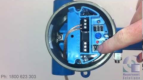 Drexelbrook ThePoint Two-wire level switch mode selection proceedure