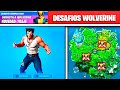 DERROTA A WOLVERINE Y CONSIGUE la SKIN GRATIS de FORTNITE (DESAFIOS SEMANA 6) ACTUALIZACIÓN 14.30