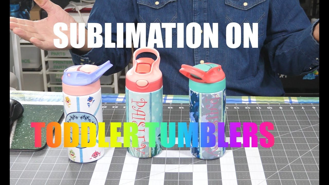 Sublimation On Toddler Tumblers