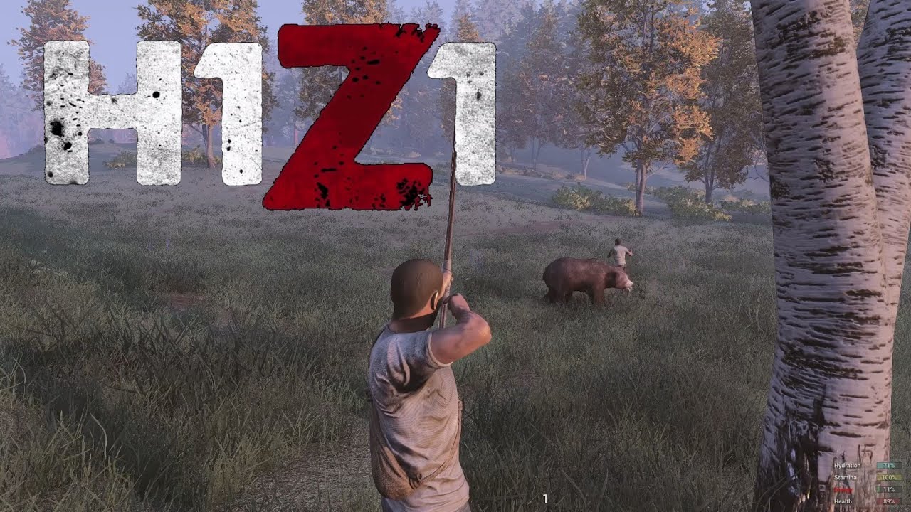 H1Z1 - Bear Attack! With Jellystonenp