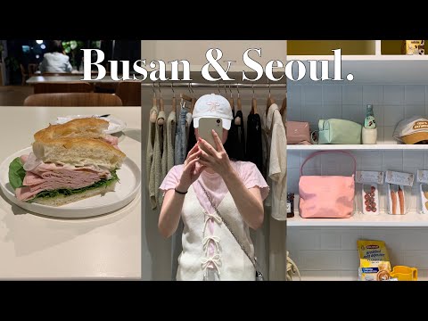 5박6일 부산・서울 VLOG｜센텀시티 신세계백화점 구경하기｜도미인 서울 강남｜성수・서울숲・한남・마포 쇼룸투어｜올영 충동구매템