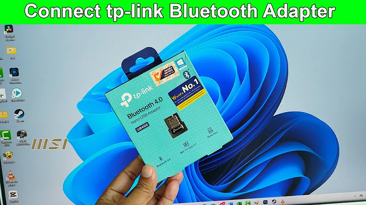 How to install tp link bluetooth 4 0 nano usb adapter