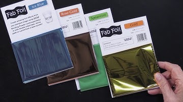 Fab Foil from WOW! Embossing Powders!