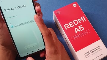 Redmi A5- How to connect Bluetooth