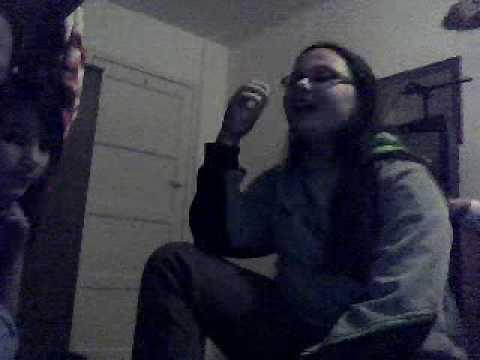 amber gooding singing leona lewis run (i mess abou...