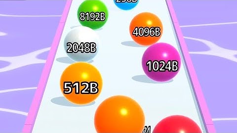 Ball Run 2048 💸🎱🏀 MAX LEVELS!! All Levels Gameplay Walkthrough Android, iOS NEW UPDATE