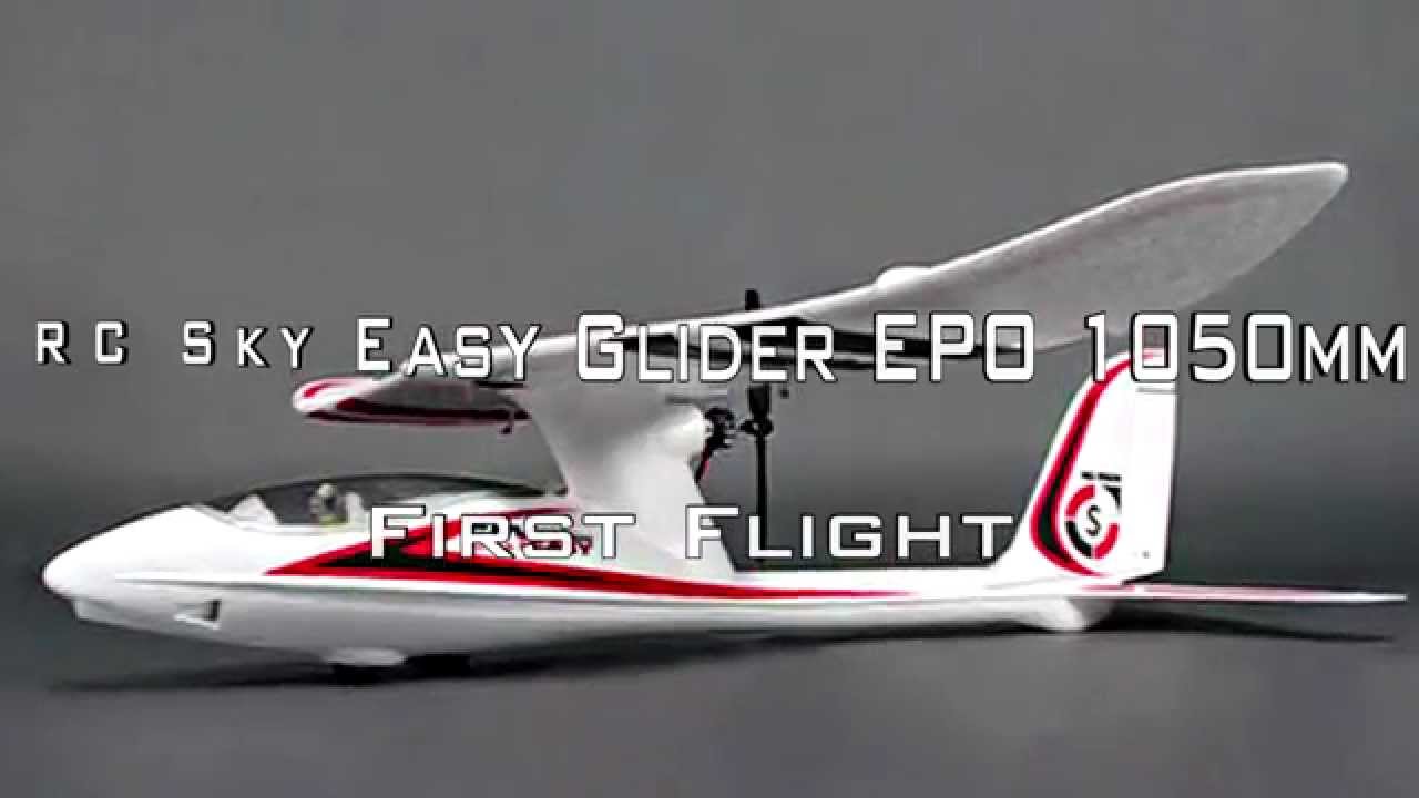 HobbyKing Sky Easy Glider First Flight YouTube