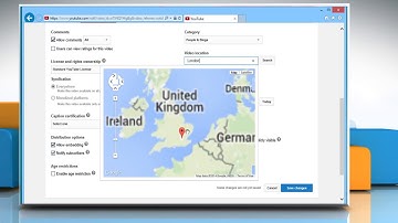 How to geotag your videos in YouTube® :Tutorial