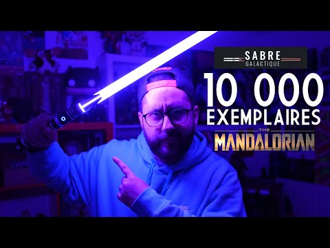 UN SABRE STAR WARS LIMITÉ À 10 000 EXEMPLAIRES | SABRE GALACTIQUE SILVER REVENGER MANDALORIAN