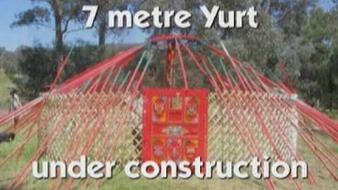 Mongolian Yurt Construction Method 1 : Introduction