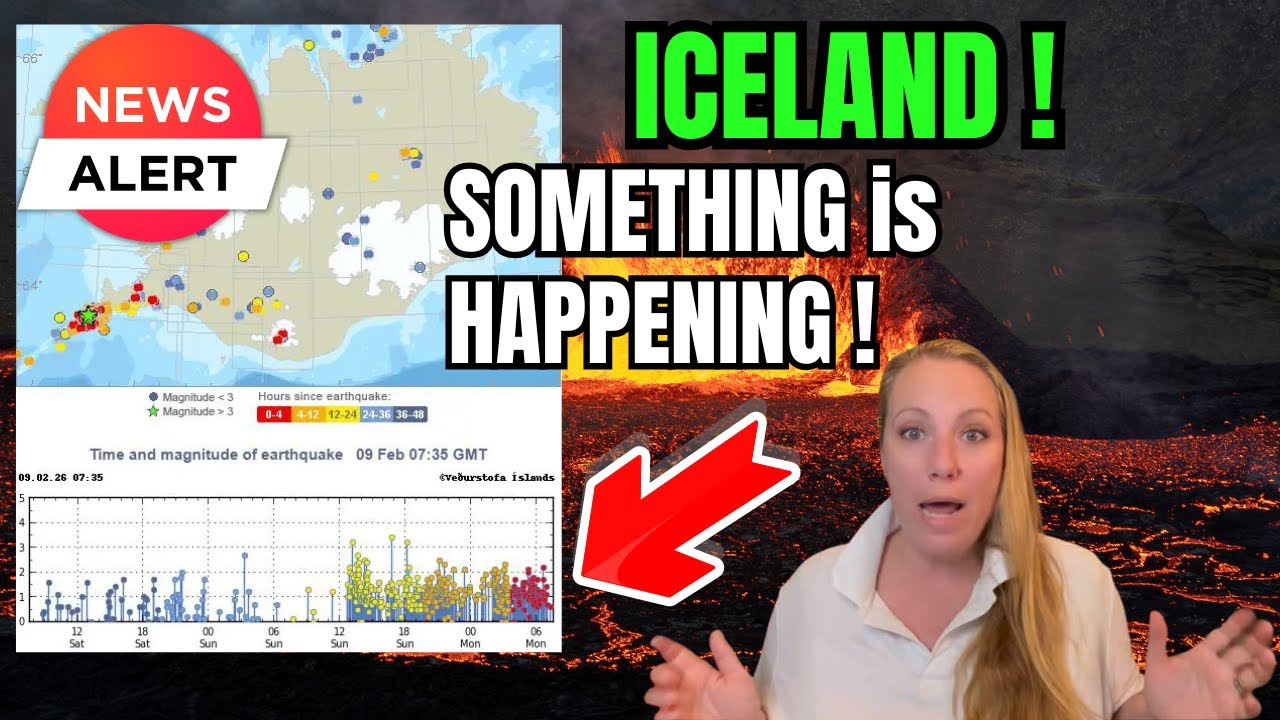 BREAKING: MASSIVE Earthquake Swarm at Eldey Volcano AND Land RISE over 22 Million m³ in Svartsengi