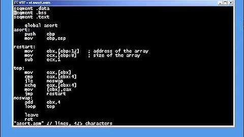 Assembly Language Training: Part 8 (2 of 6) - Aggregates (Addressing Array Members)