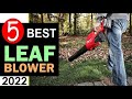 Best Leaf Blower 2021-2022 🏆 Top 5 Best Battery Powered Leaf Blower