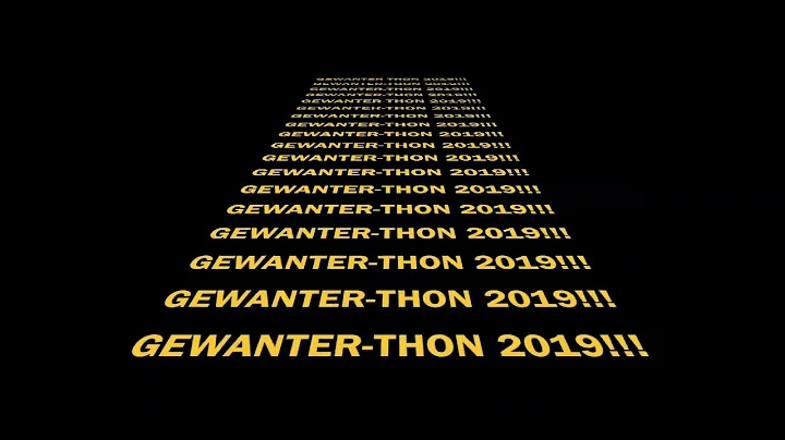 Gewanter-Thon 2019