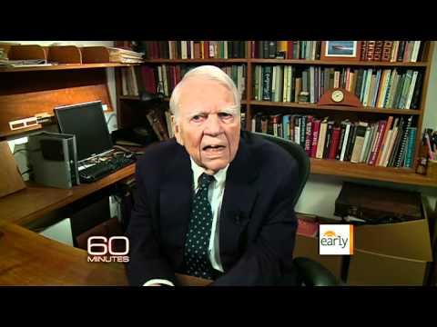 the-early-show---andy-rooney's-final-"60-minutes"-sign-off