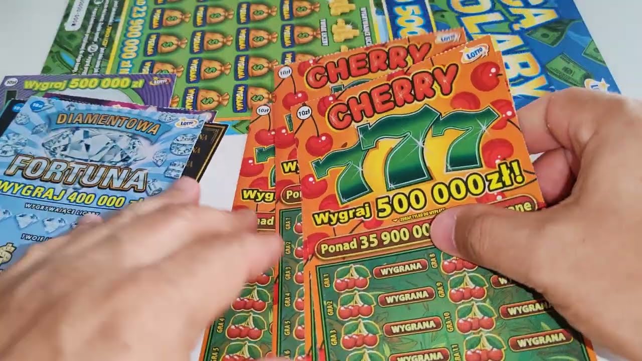 Szczęśliwa ręka Pani Halinki ZDRAPKI LOTTO z wygraną 