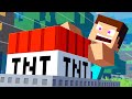 Tnt train minecraft animation  alex and steve life