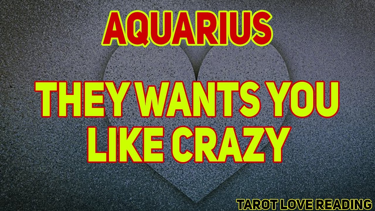 AQUARIUS They wants you like crazy, August 2021 Love Tarot Reading