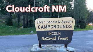 Cloudcroft NM. Silver, Saddle & Apache Campgrounds Lincoln National Forest