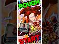 The ROUGH Start of LF Super Saiyan 4 Gogeta in Dragon 