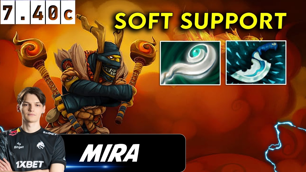 Mira Shadow Shaman Soft Support - Dota 2 Patch 7.40c Pro Player Gameplay