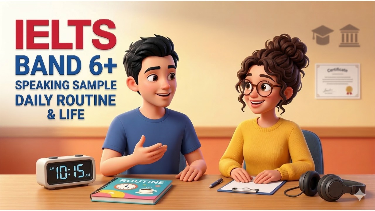 IELTS Speaking: Daily Routine & Life | Advanced Part 3 Questions - YouTube