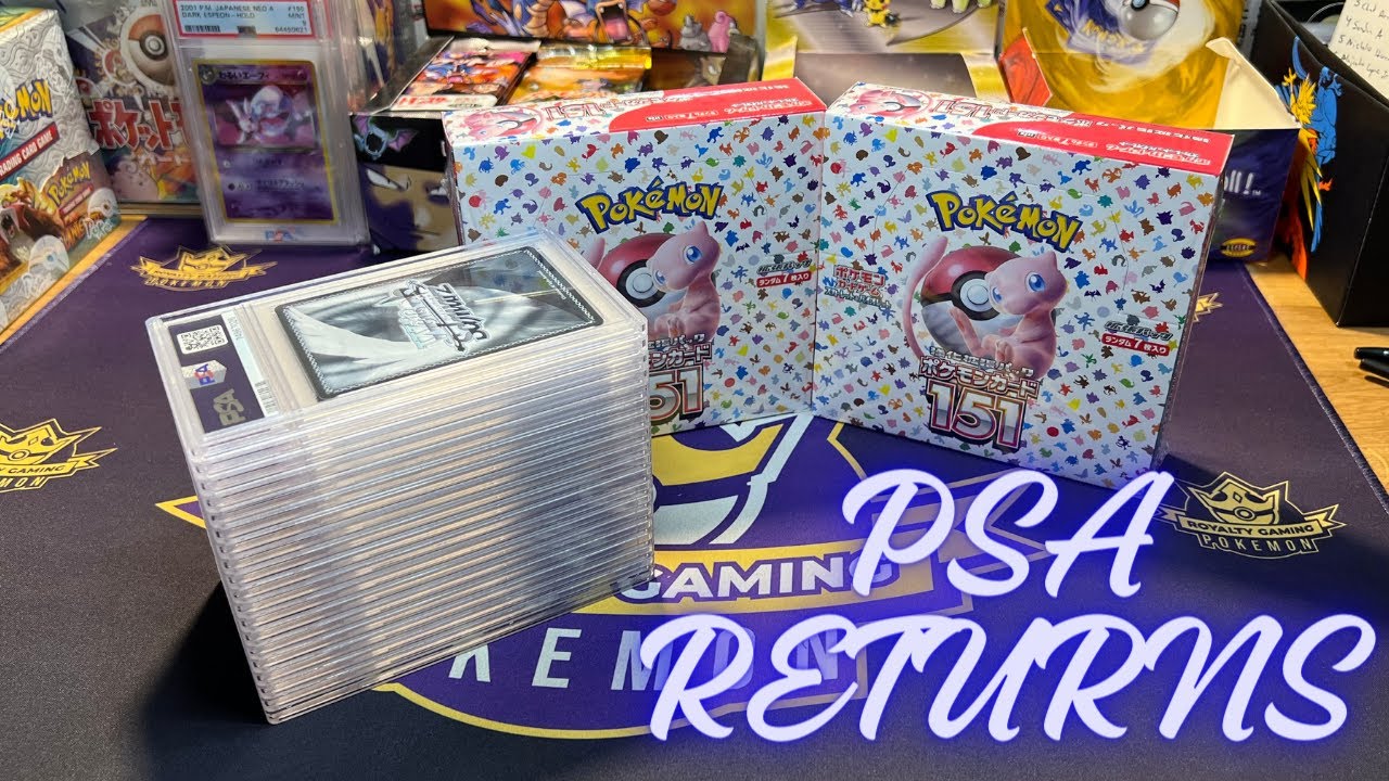 PSA RETURNS, ROYAL PACKS, & CLASSIC COLLECTION OPENING! - ONLINE ...