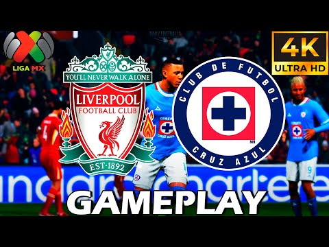 Liverpool vs Cruz Azul - Amistoso Internacional | FC 25 Gameplay | Daily Football Games